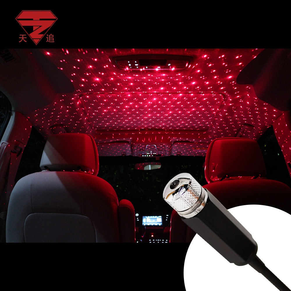 Mini LED Car Roof Lights Projector