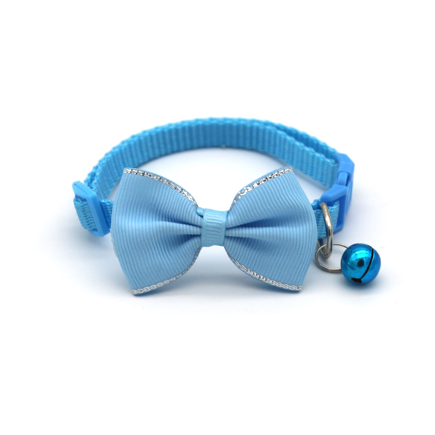 Bow and Bell Pet Collar